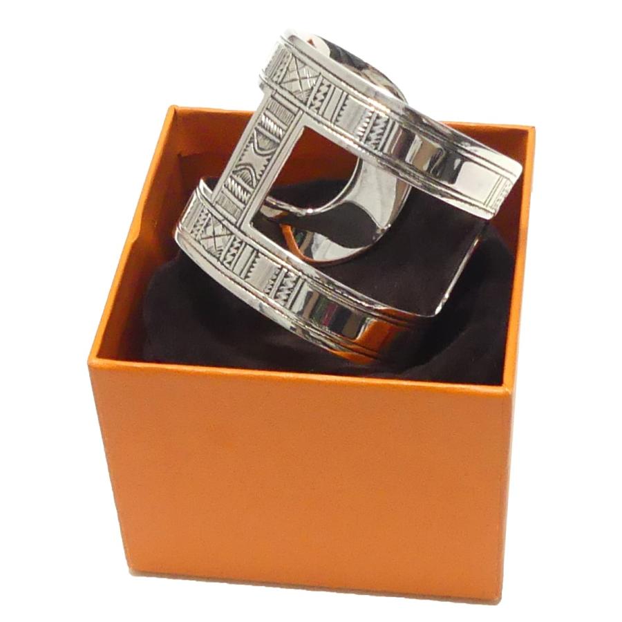 エルメス HERMES Tuareg silver トゥアレグPM シルバー バングル 
