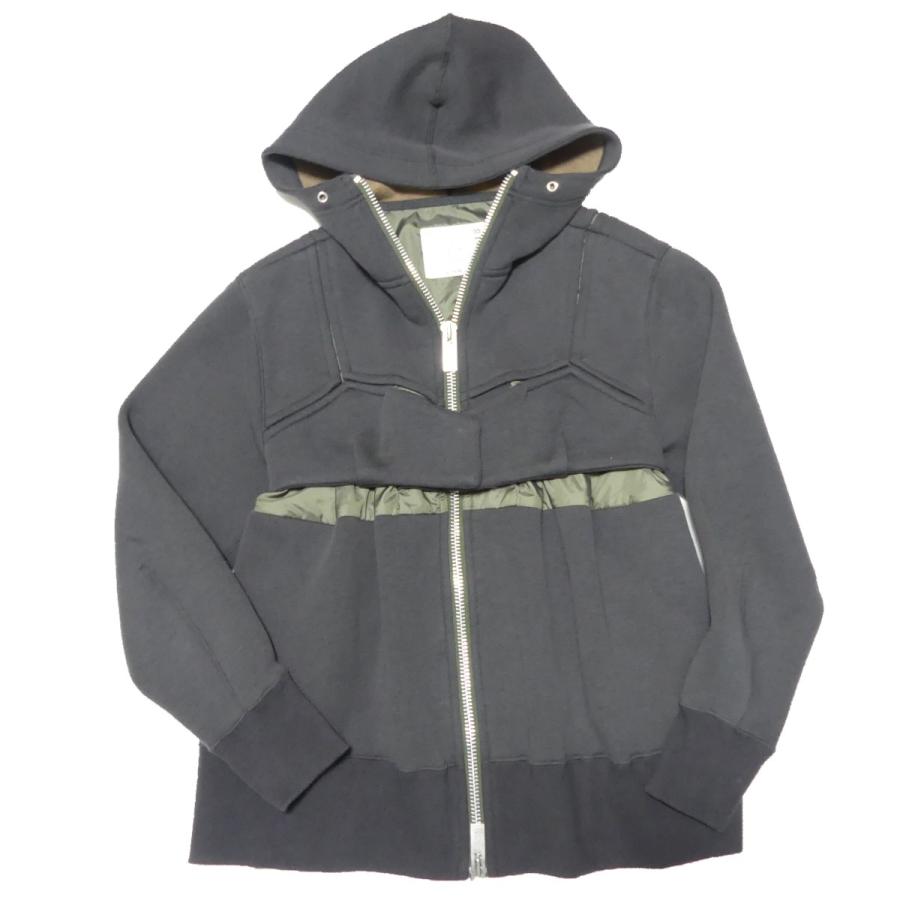 サカイ sacai 22AW Sponge Sweat Zip Up Blouson スポンジ スウェット 