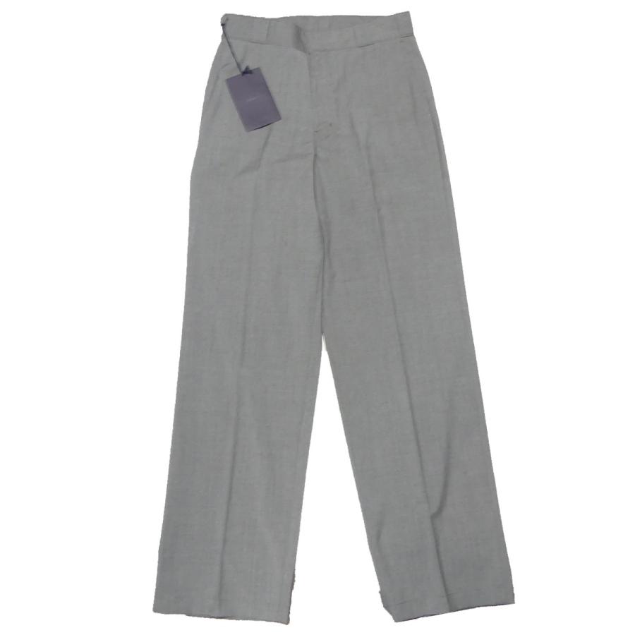 PRADA プラダ 22SS ウール スラックス パンツ グレー サイズ:44 PRADA プラダ 22SS ウール スラックス パンツ グレー サイズ:44
