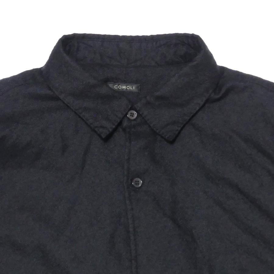 COMOLI 【値下げ】COMOLI 24AW カシミヤシルク製品染めシャツ COMOLI 【値下げ】COMOLI 24AW カシミヤシルク製品染めシャツ