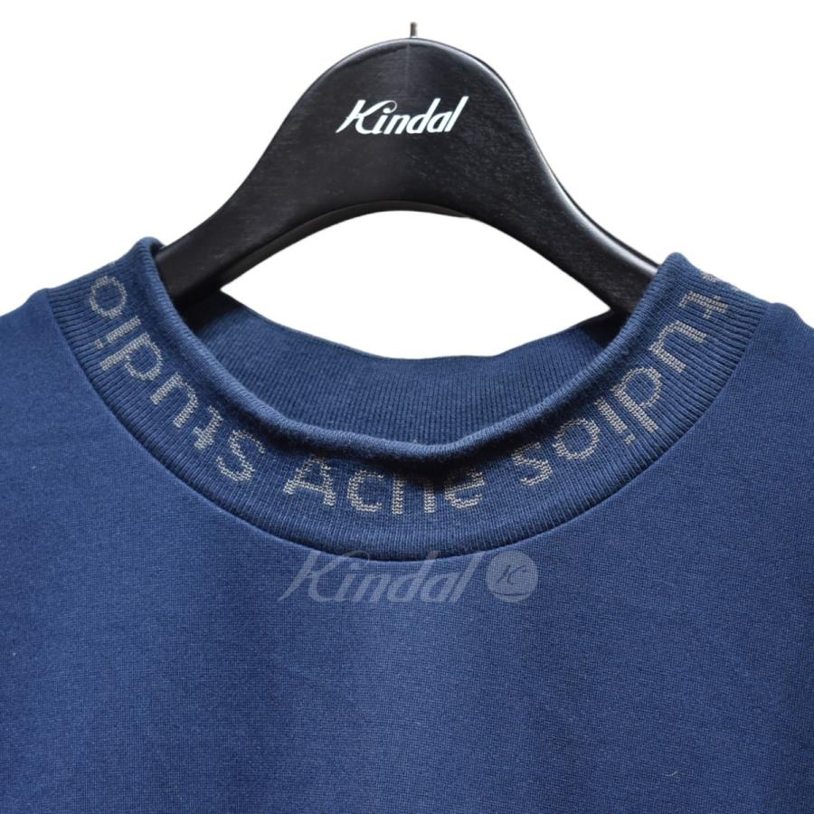 Acne Studios 【値下げ】ACNE STUDIOS NAVID ロゴモックネック T