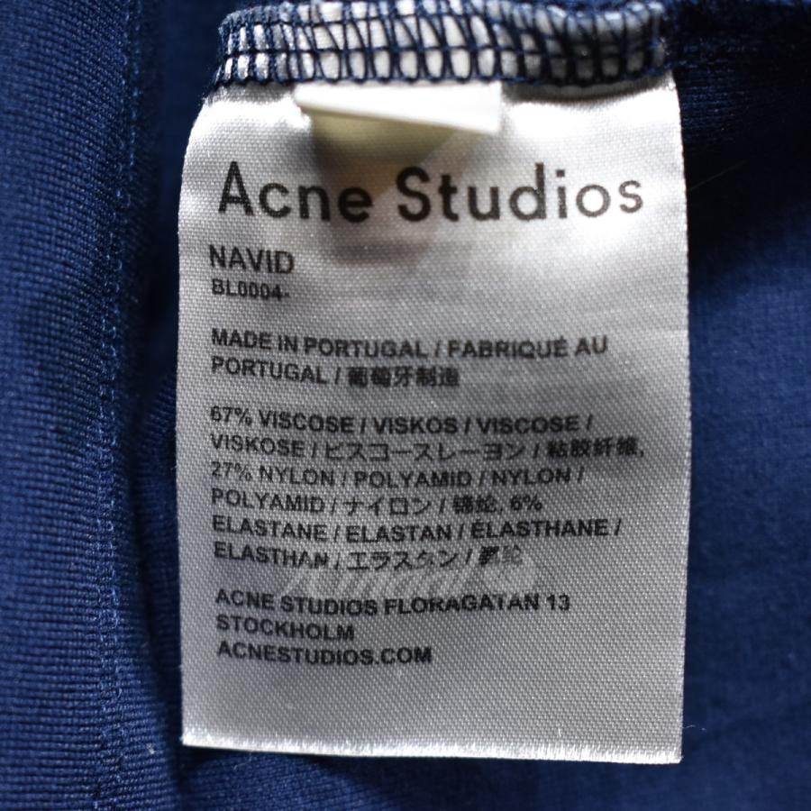 Acne Studios 【値下げ】ACNE STUDIOS NAVID ロゴモックネック T