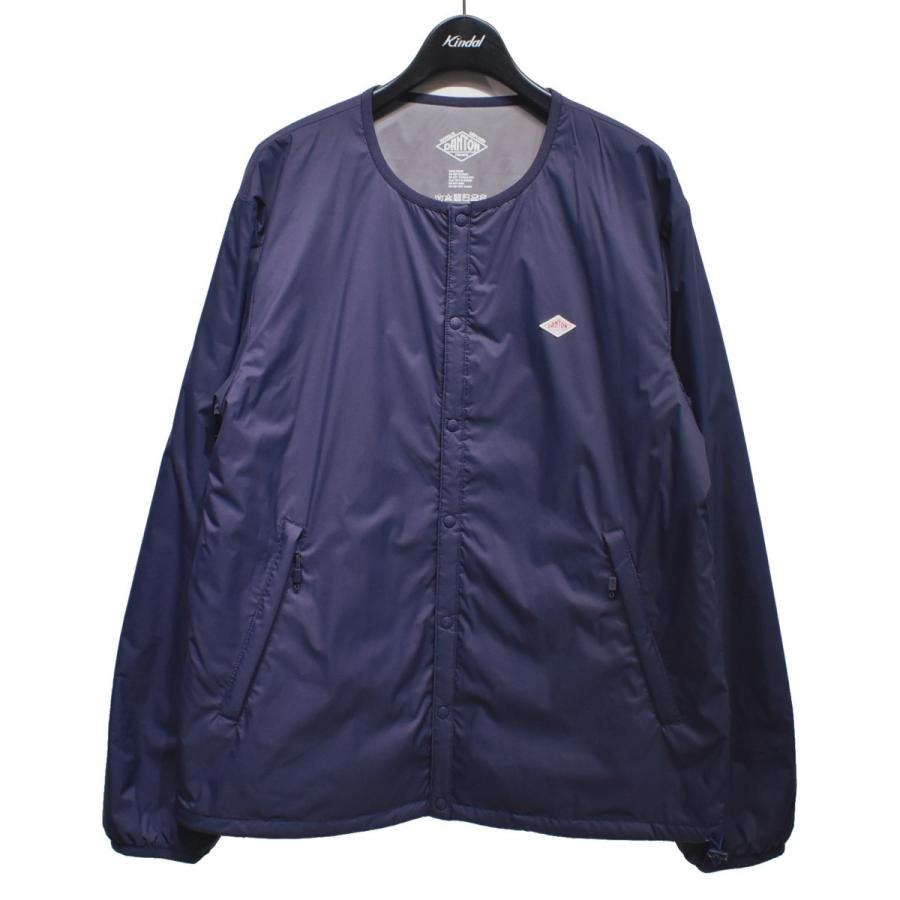 新品 DANTON ダントン PRIMALOFT 軽量 中綿ブルゾン ネイビー 長い秋に