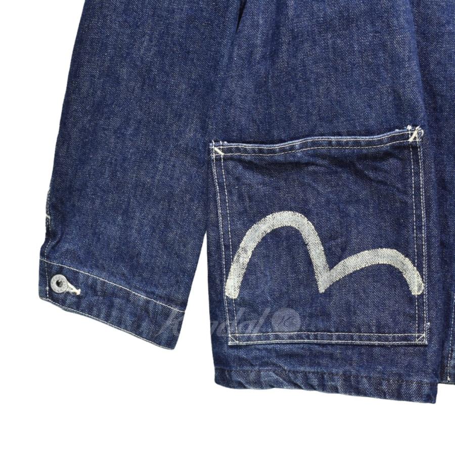 国際ブランド 白カモメ Coverall デニムカバーオール Lot 1951 Evisu インディゴ Ec サイズ 38 その他ジャケット Thetinasbakery Com