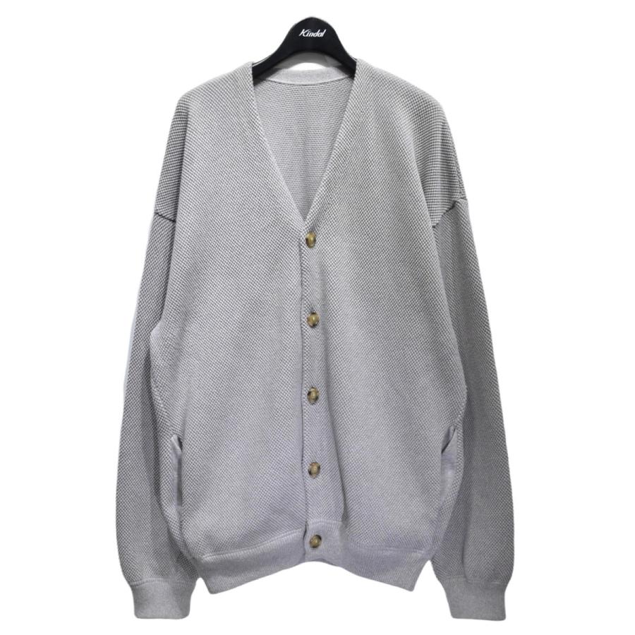 crepuscule 【値下げ】crepuscule 22SS カーディガン Moss Stitch V／N 