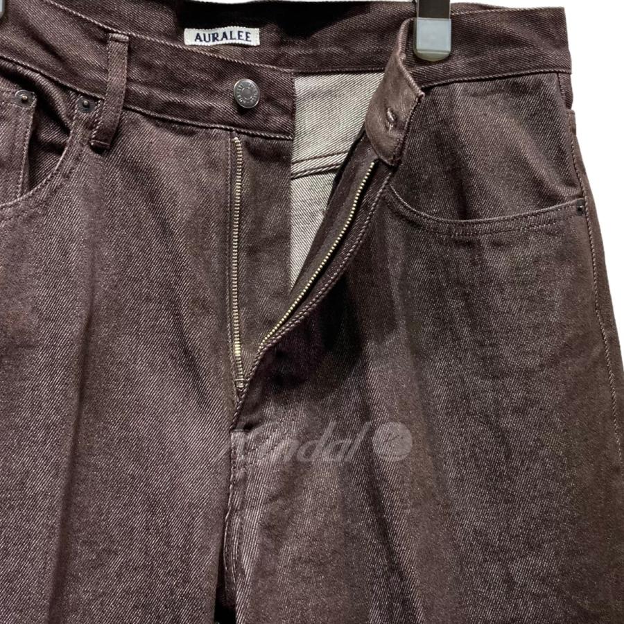 AURALEE 22AW HARD TWIST DENIM 5P PANTS デニムパンツ A00P01DM AURALEE 22AW HARD TWIST DENIM 5P PANTS デニムパンツ A00P01DM