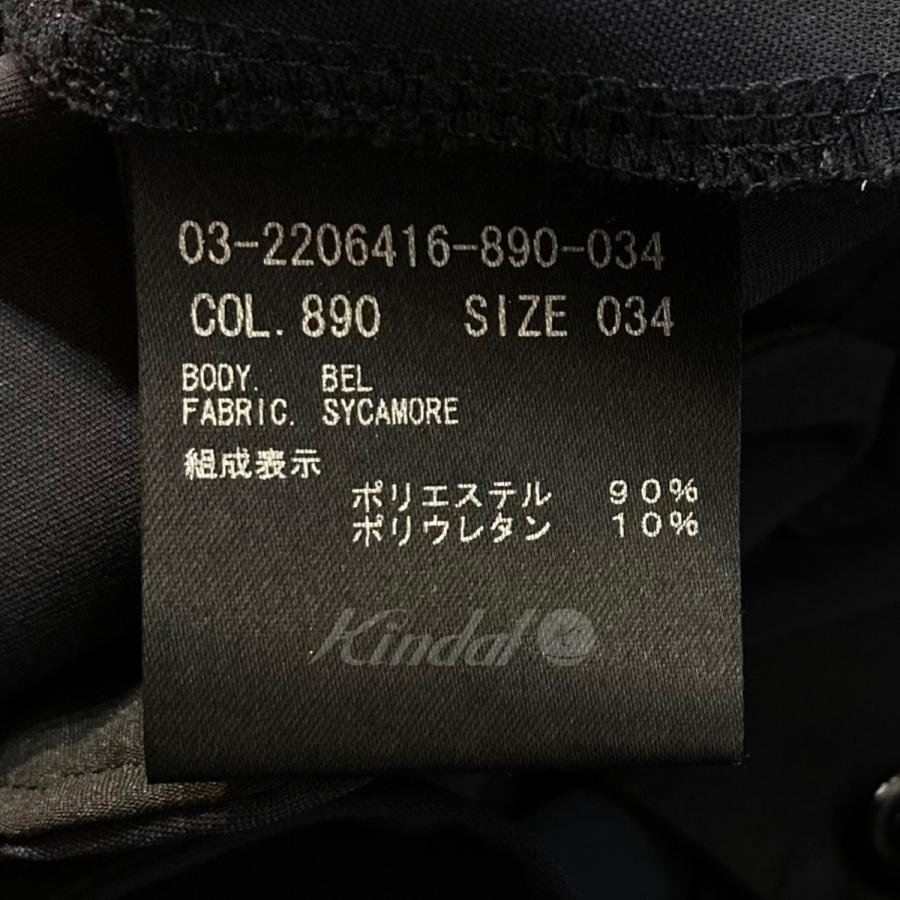 theory luxe ネイビーパンツ 34サイズ 週間売れ筋 レディース