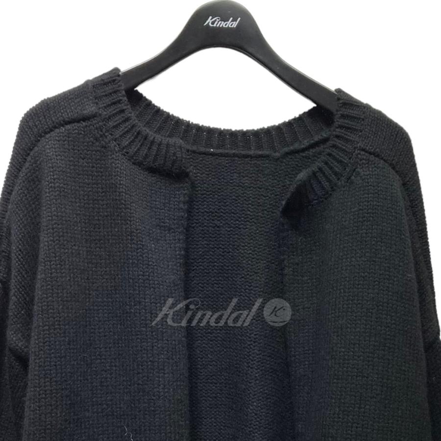 CASHMERE BACK BUTTONED KNIT JUMPER