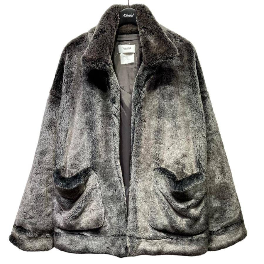 doublet 【値下げ】doublet ANIMAL HAND-PAINTED FUR JACKET doublet 【値下げ】doublet ANIMAL HAND-PAINTED FUR JACKET