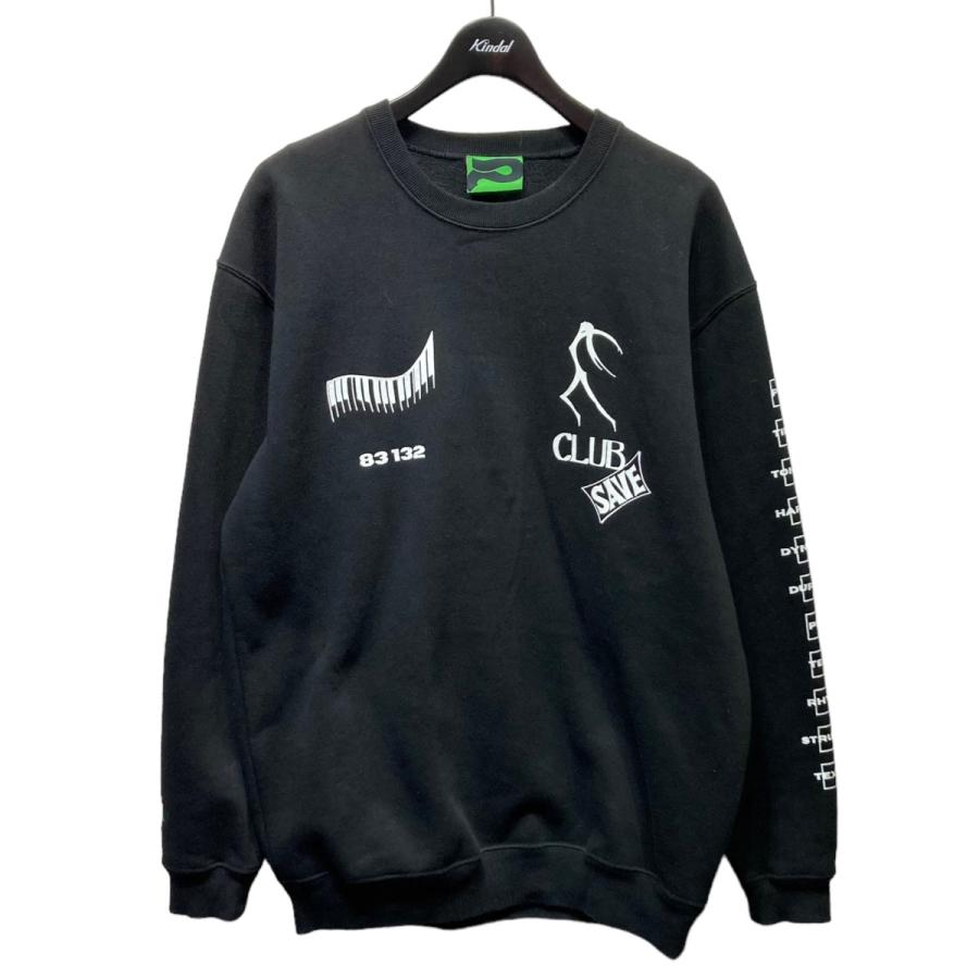 Peateブラック スウェット トレーナー サイズ2 FREAK'S STORE トレーナー スウェット 限定展開 12oz