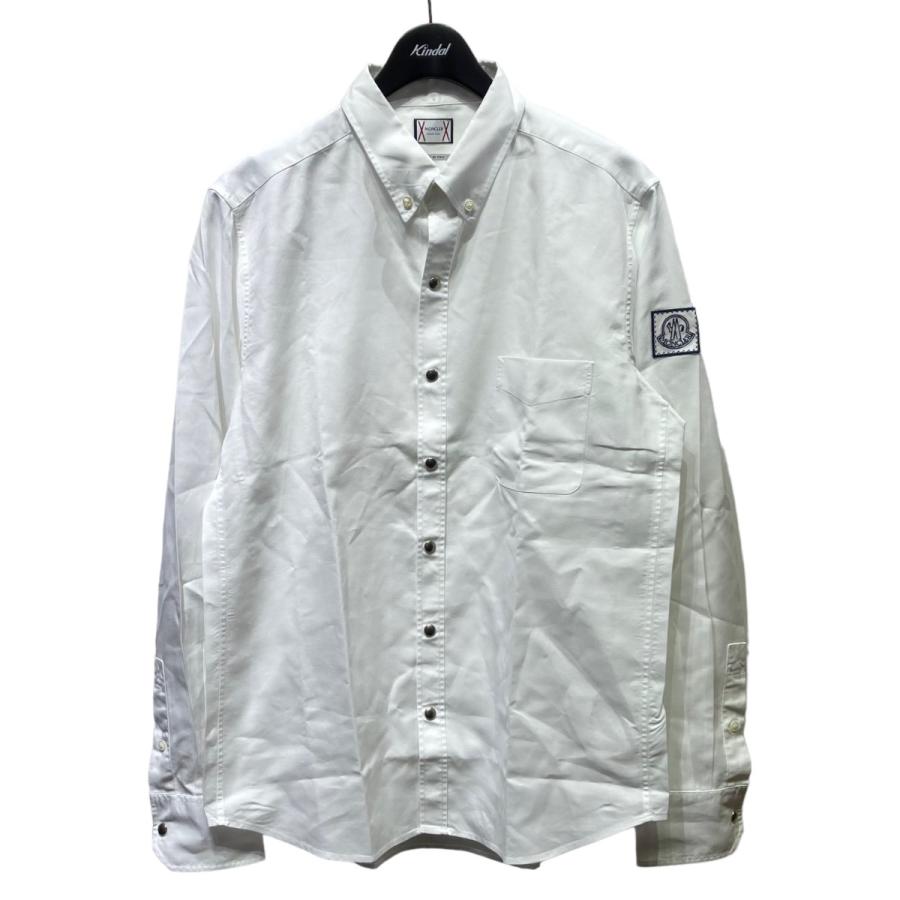 モンクレール ガム ブルー MONCLER GAMME BLEU ボタンダウンシャツ