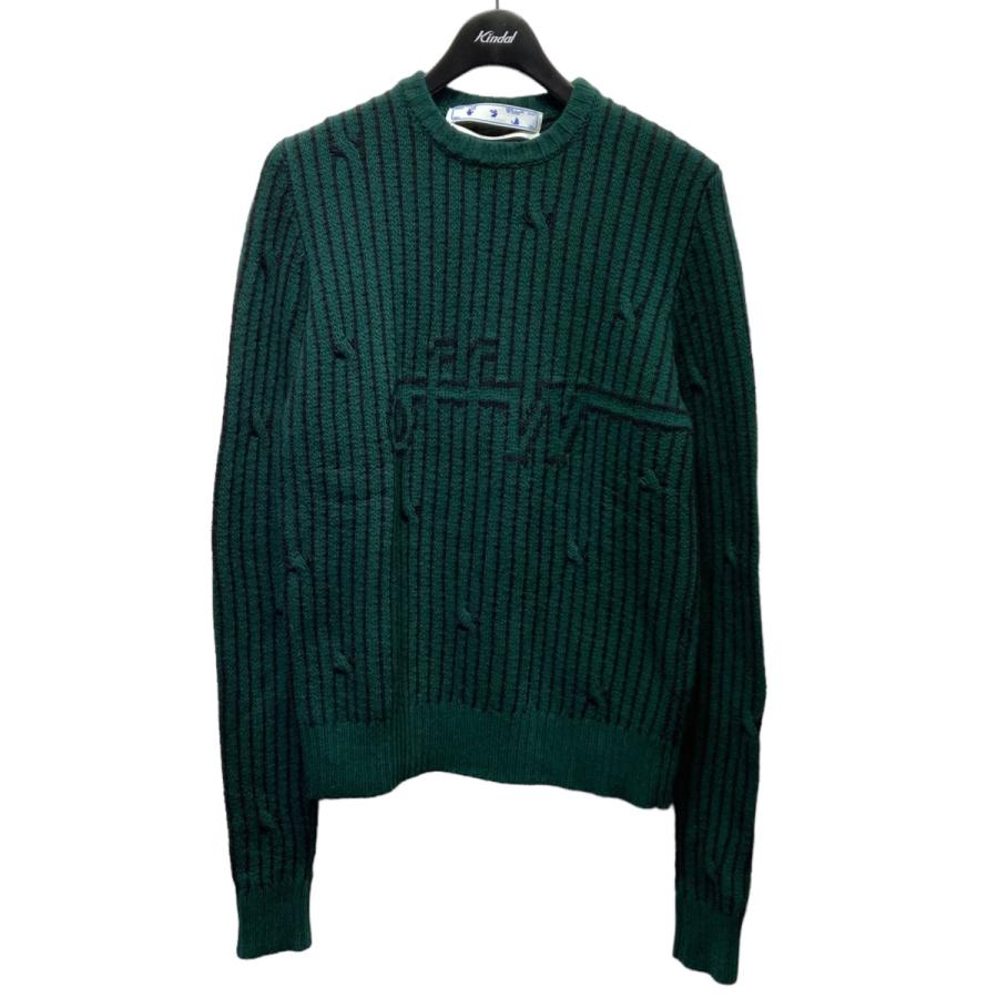 off white 【値下げ】OFF WHITE ニットセーター OMHE043E20KNI001  