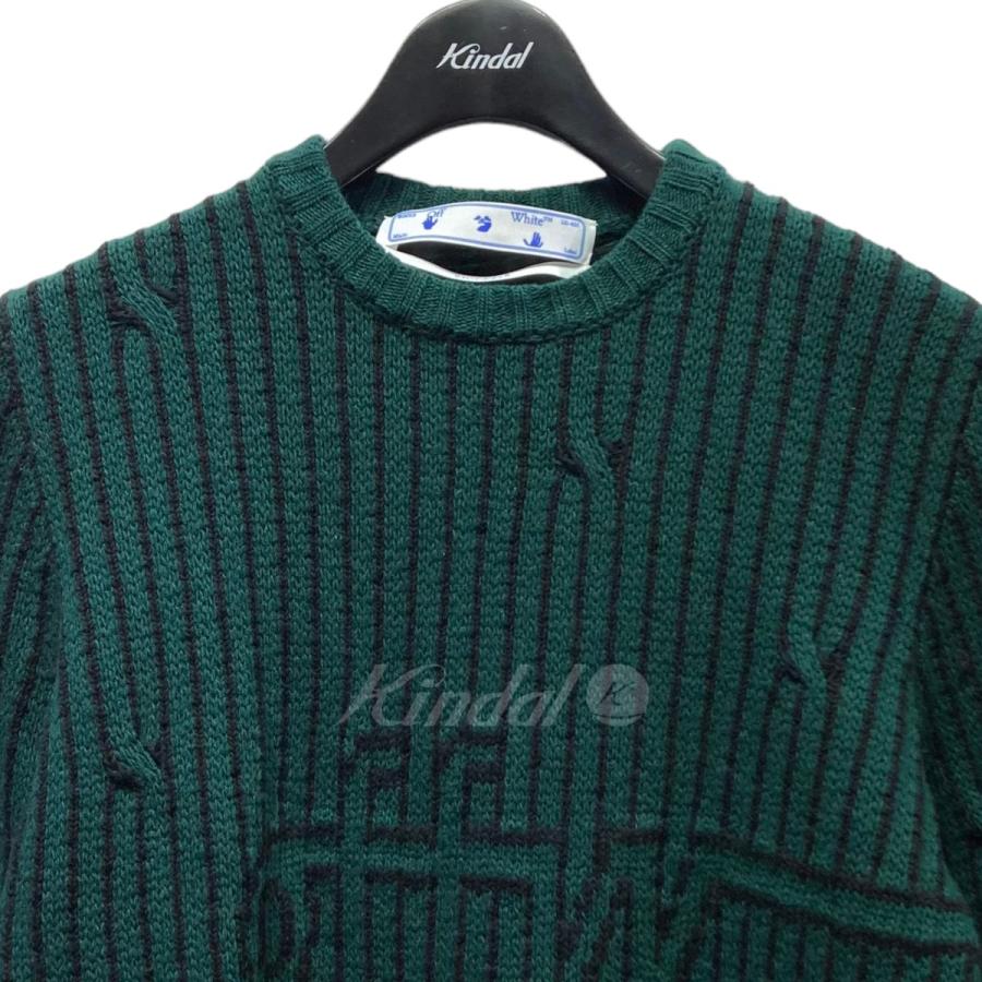 off white 【値下げ】OFF WHITE ニットセーター OMHE043E20KNI001  
