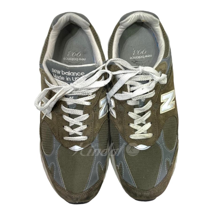 【値下げ】NEW BALANCE MR993MG　スニーカー　Made in USA MILITARY GREEN サイズ：29．5ｃｍ (EC)｜kindal｜06