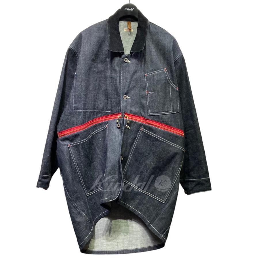 KAPITAL 【値下げ】KAPITAL オーバーサイズ デニムコート EK-773 2WAY  