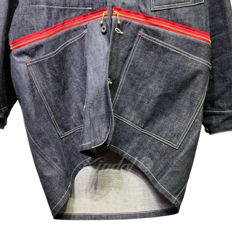 KAPITAL 【値下げ】KAPITAL オーバーサイズ デニムコート EK-773 2WAY  