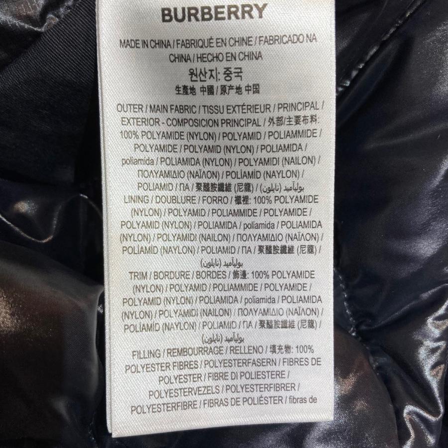 【値下げ】BURBERRY ダウンベスト　8060189 ブラック サイズ：L (EC)｜kindal｜08