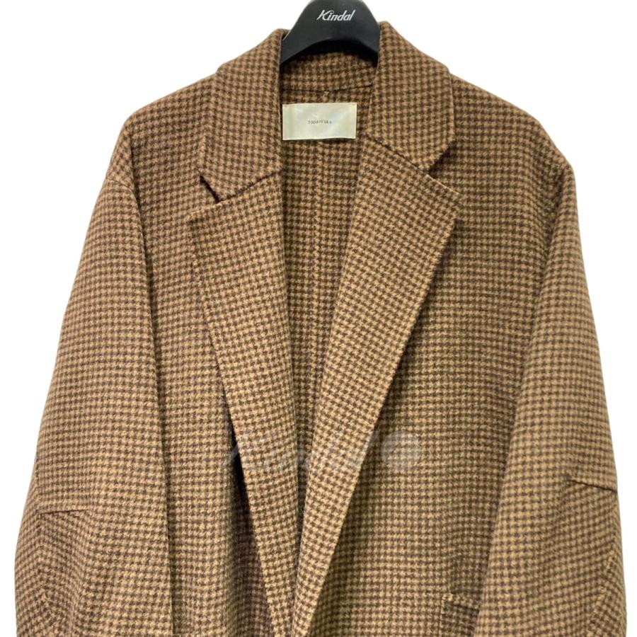値下げ】TODAYFUL Over Check Coat オーバーチェックコート  