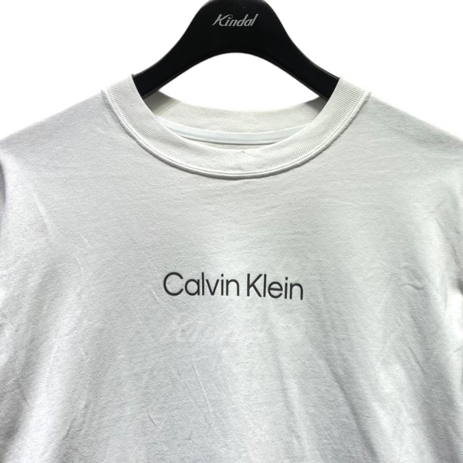 カルバンクライン CALVIN KLEIN リラックスロングスリーブTシャツ　40JM230 ホワイト サイズ：S｜kindal｜03