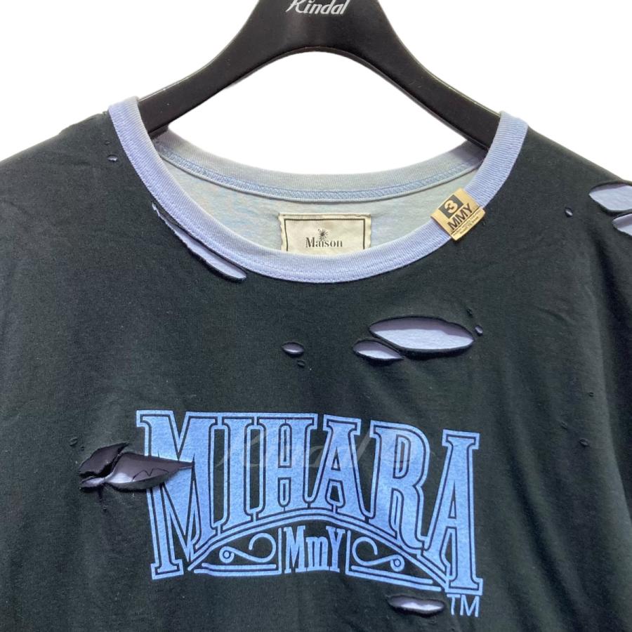 値下げ】Maison MIHARA YASUHIRO 22SS Tシャツ A08TS691 ブラック 