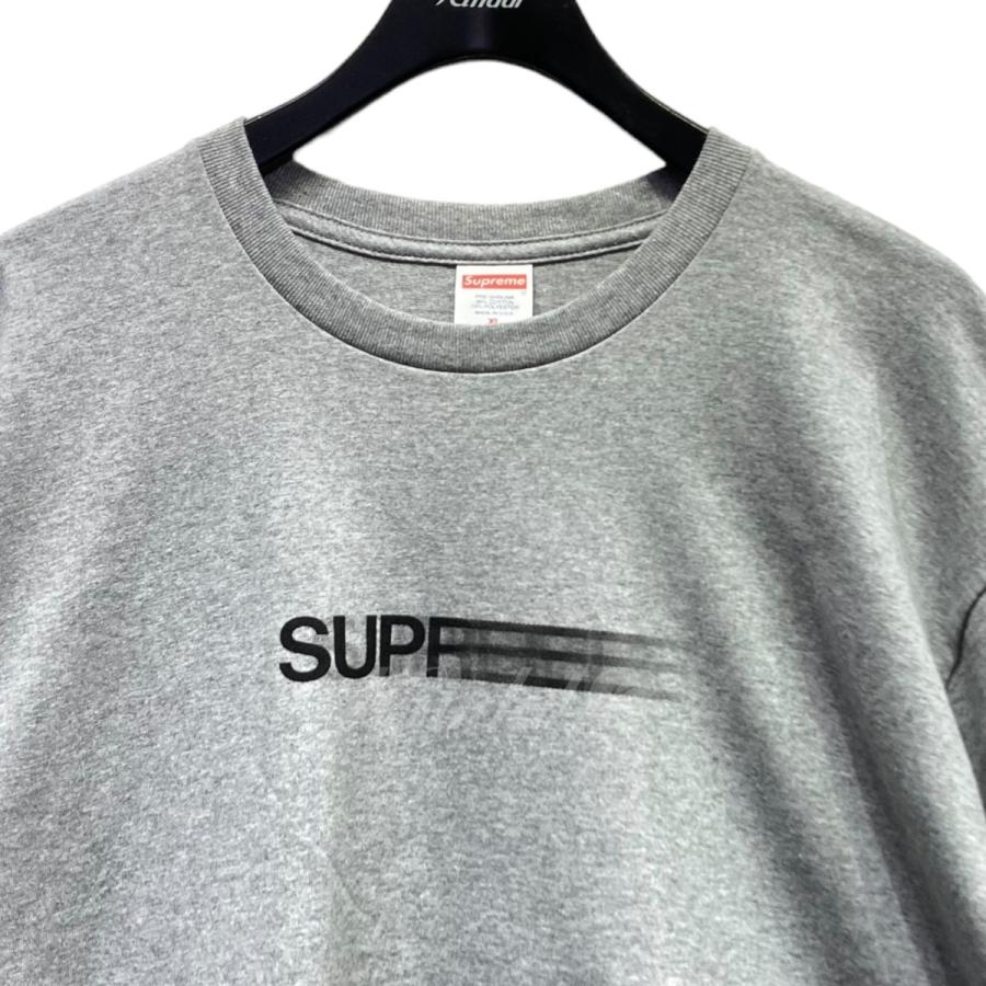 シュプリーム SUPREME Motion Logo Tee／モーションロゴTシャツ グレー サイズ：XL｜kindal｜03