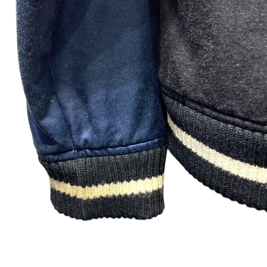 WACKOMARIA リバーシブルスカジャン　刺繍　ブルーブラック　Mサイズ WACKOMARIA リバーシブルスカジャン 刺繍 ブルーブラック M