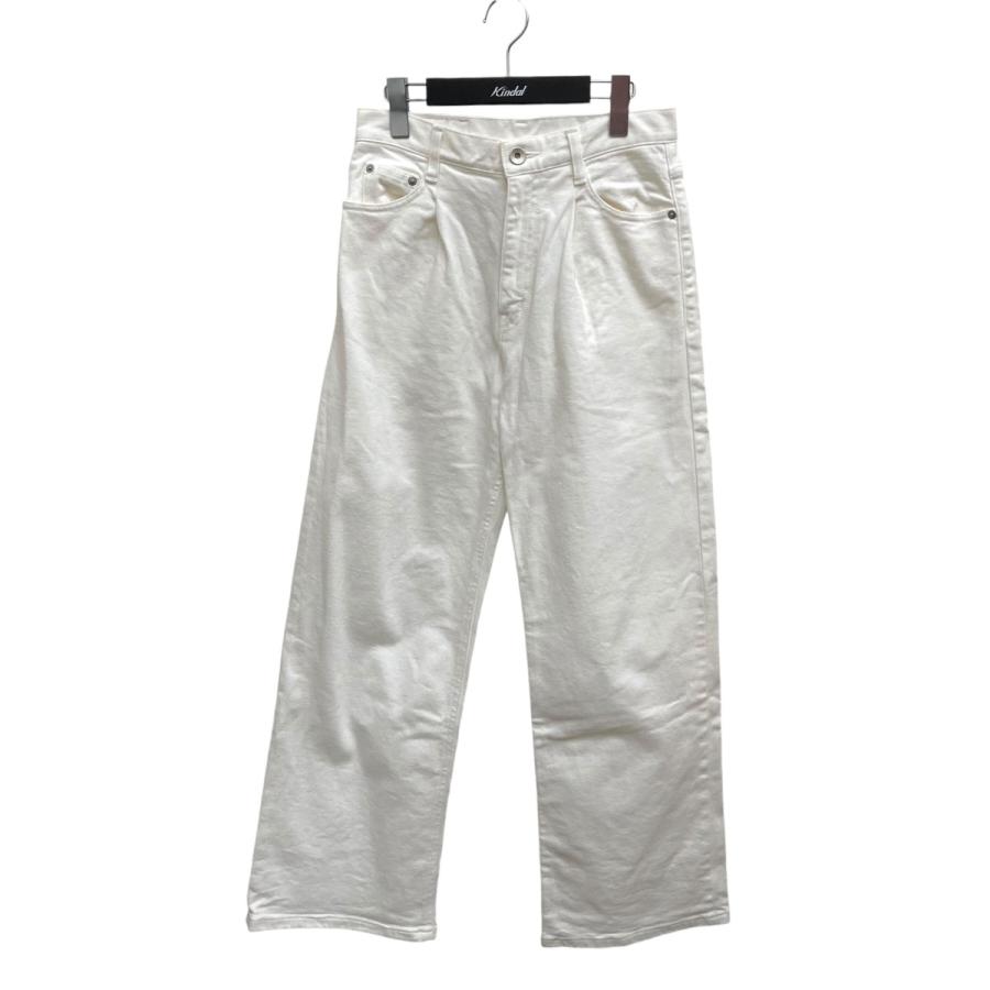 Deuxieme Classe 【値下げ】Deuxieme 23SS ホワイト タックバギー  