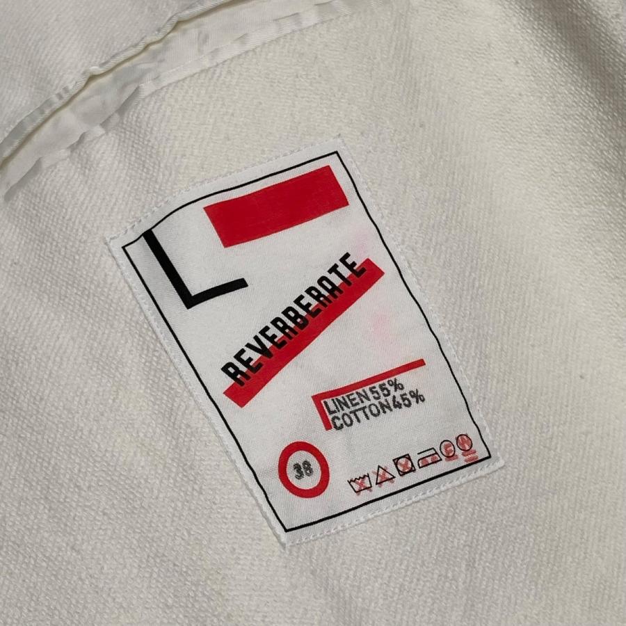 REVERBERATE ジャケット　おゆ REVERBERATE リバーバレイト ジャケット ホワイト サイズ：L