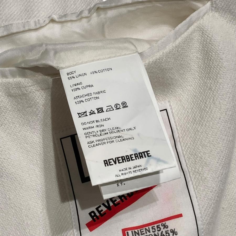 REVERBERATE ジャケット　おゆ REVERBERATE リバーバレイト ジャケット ホワイト サイズ：L