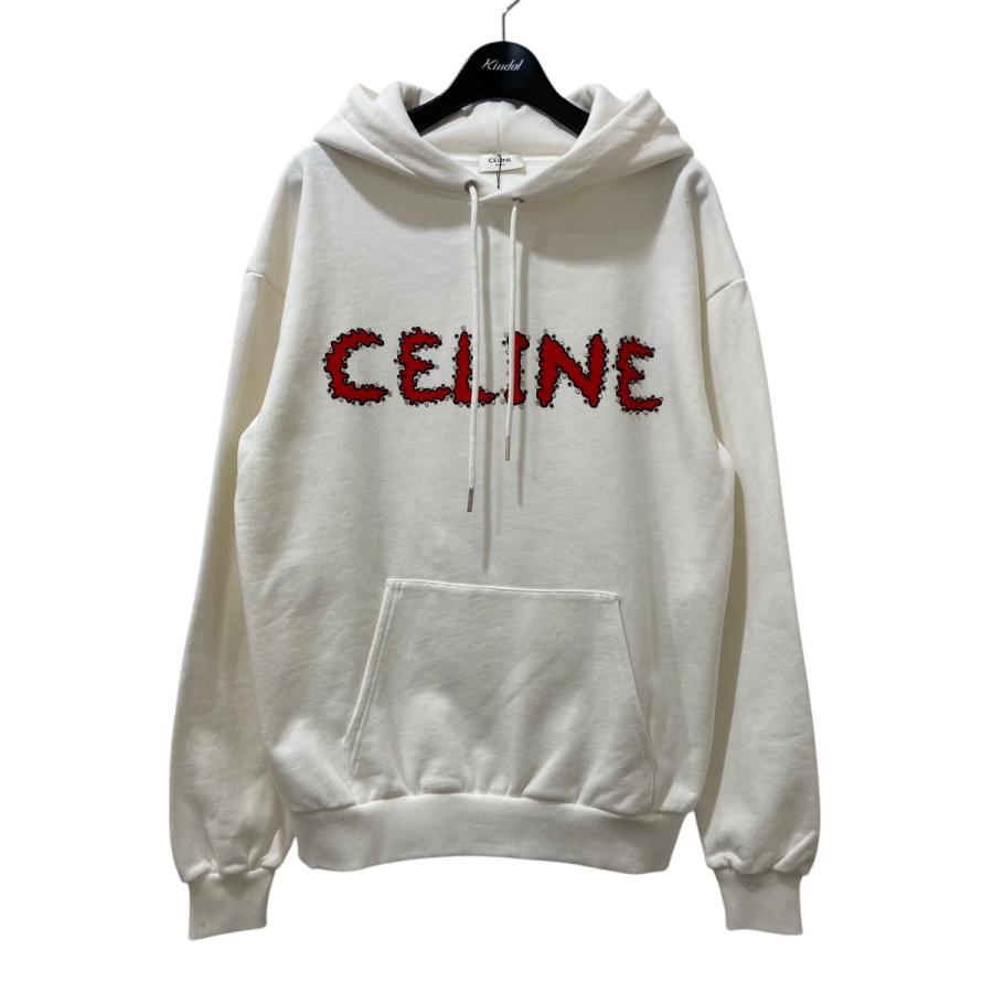 CELINE セリーヌ フーデッドパーカー 2Y88B670Q ホワイト サイズ CELINE セリーヌ フーデッドパーカー 2Y88B670Q ホワイト サイズ