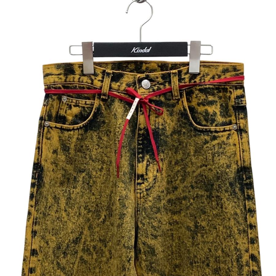 MARNI 23年製 オレンジ ワイドパンツ 46 MARNI 23年製 オレンジ ワイドパンツ 46