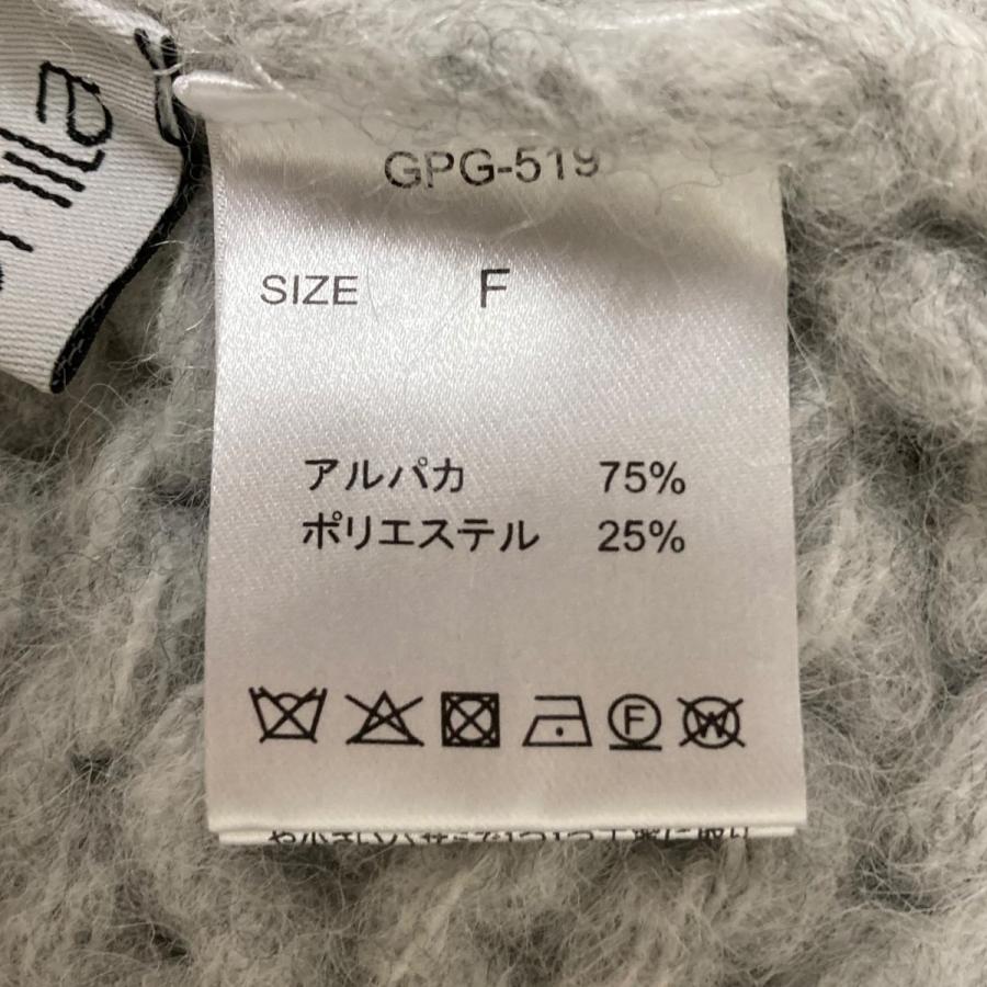 値下げ】Gypsohila Moco Vest ニットベスト GPG-519 ライトグレー