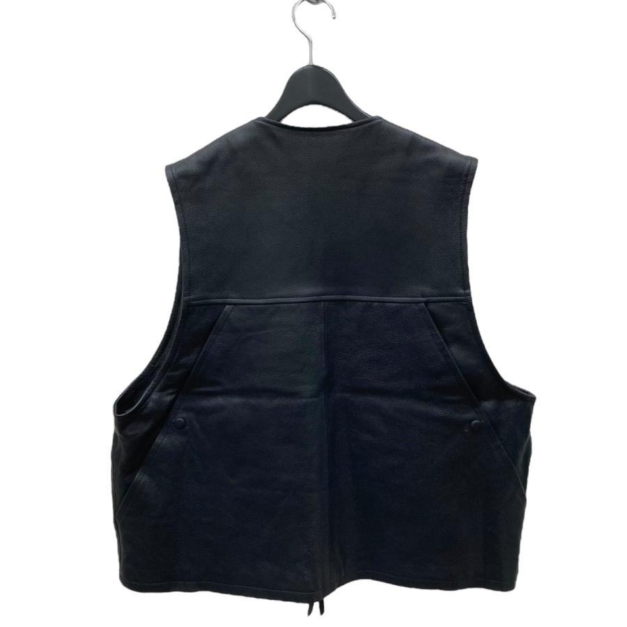 cece シーシーユー CCU HUNTING VEST レザーベスト V-07-C-GOAT-3