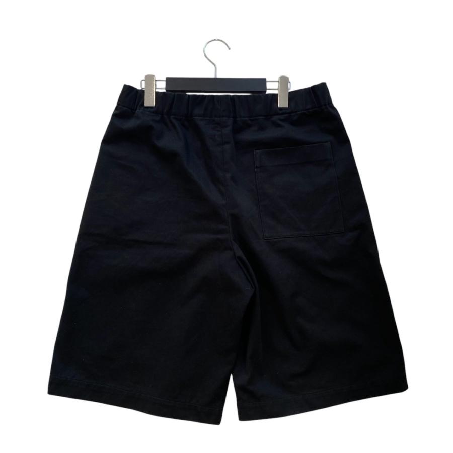 OAMC ブラック ワイドハーフパンツ20ss