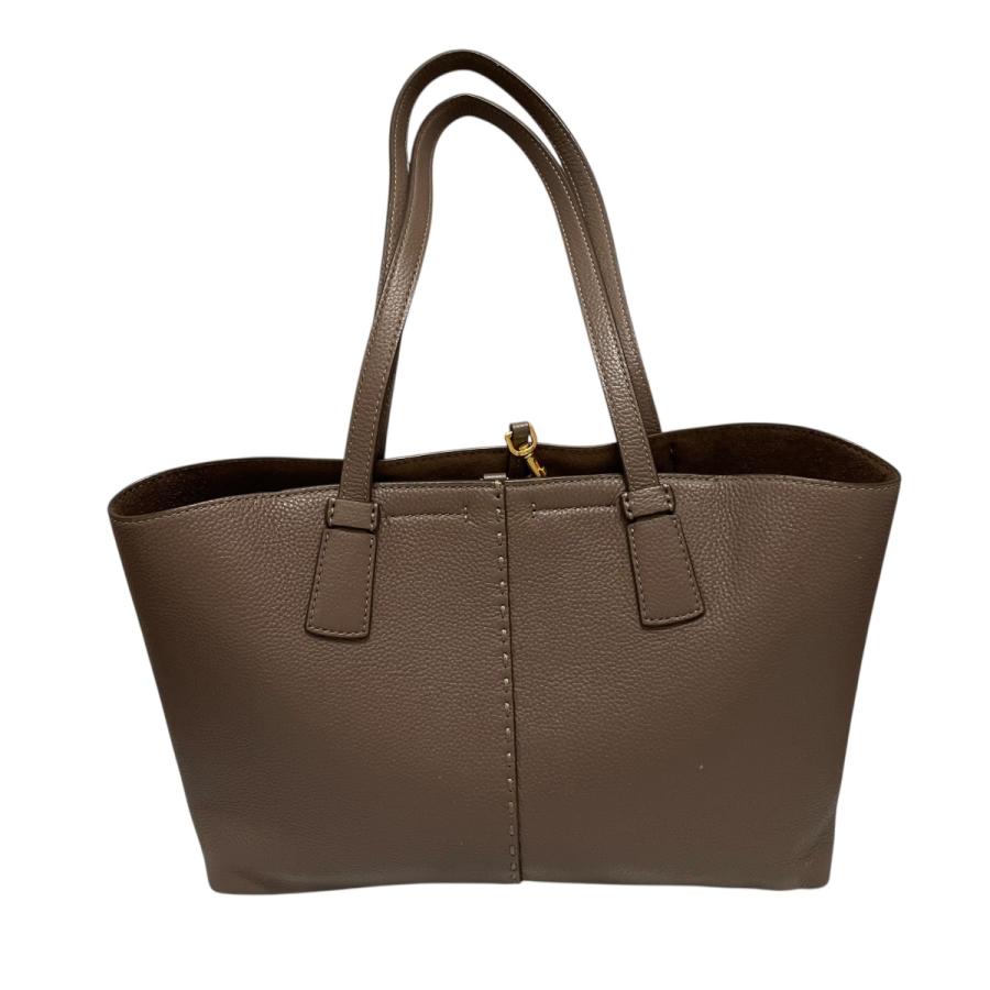 【美品】TORY BURCH ブラウントートバッグ トリーバーチ TORY BURCH バッグ （ブラウン） -ファッション
