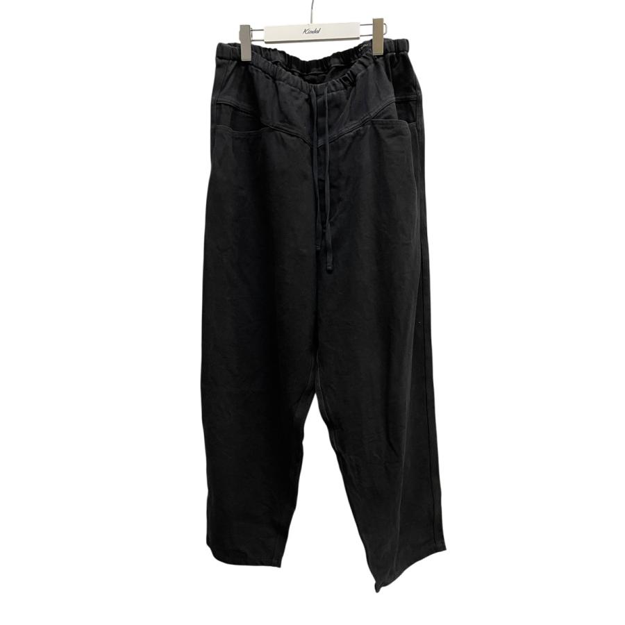 COMOLI ブラックドリル テーパードパンツ COMOLI ブラックドリル テーパードパンツ | 大阪心斎橋のメンズ