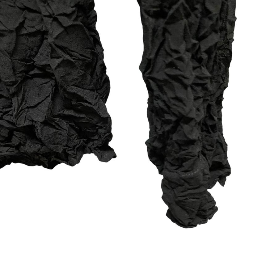【値下げ】DRIES VAN NOTEN ブラック メッシュ トップス S 中古・古着通販】DRIES VAN NOTEN (ドリスヴァンノッテン) メッシュ