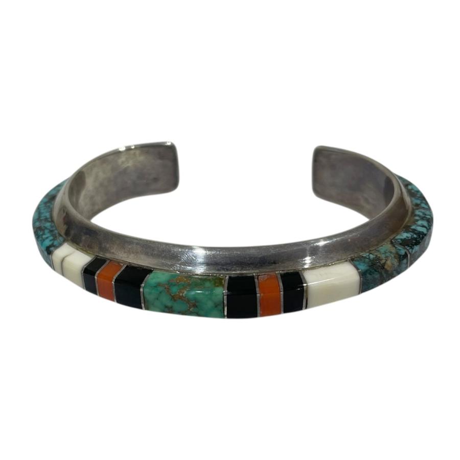 LFC x Wes Willie Kingman ターコイズ　バングル Indian Jewelry 【値下げ】インディアンジュエリー Wes Willie ウェズ