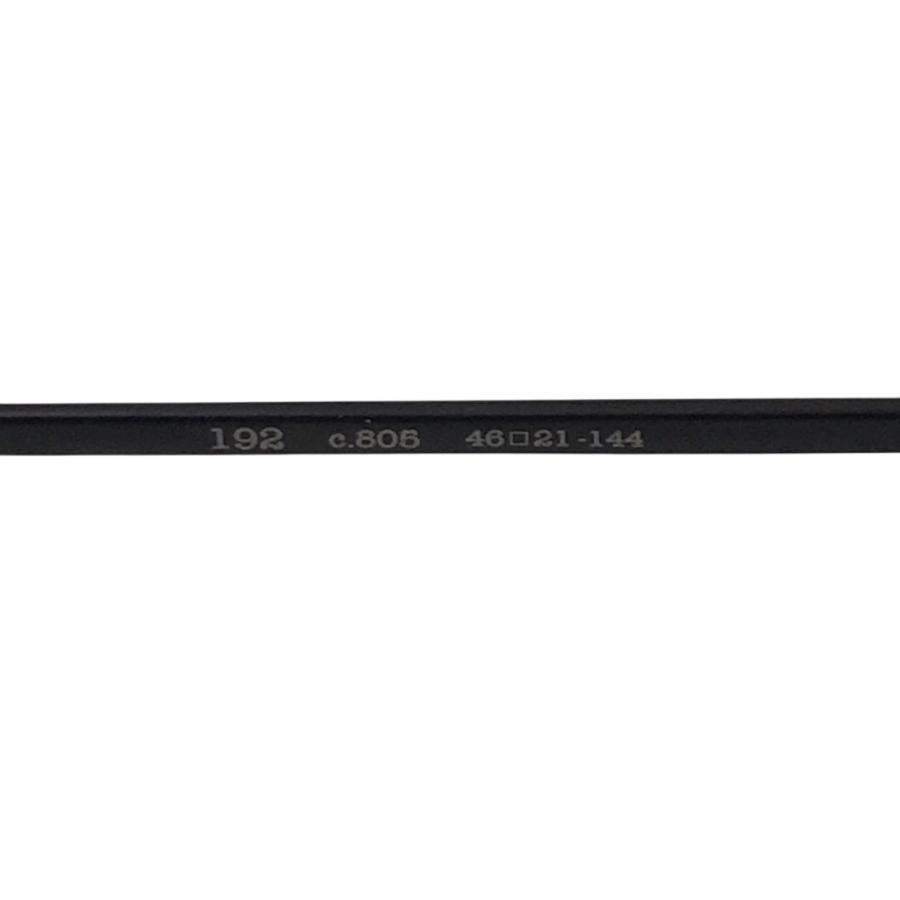 アイヴァンナナニーハチゴー EYEVAN 7285 MODEL 192 c．805 サングラス ブラックの画像