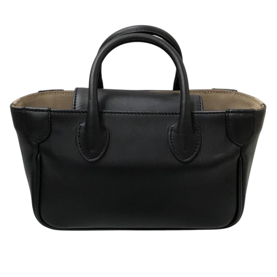 【値下げ】A．D．M．J． クリスタルガラス装飾マイクロミニトートバッグ 18WS01008 ブラック (フレスポ東大阪店)の画像