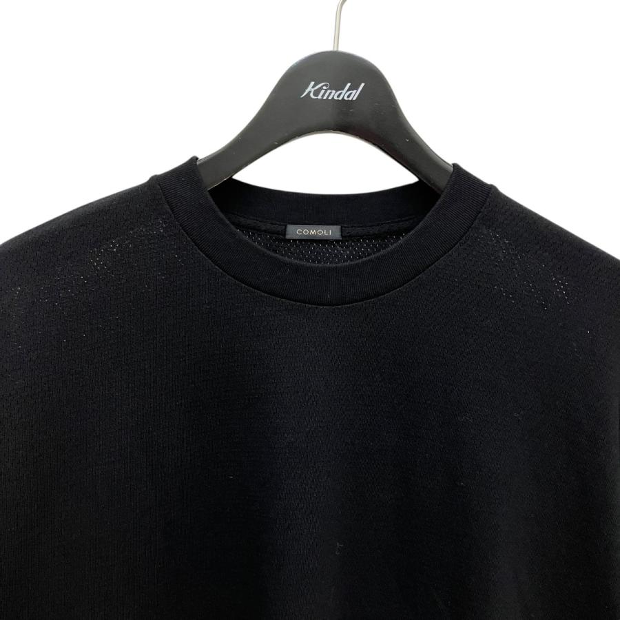 COMOLI（コモリ） 【値下げ】COMOLI 25SS コットンメッシュ半袖Tシャツ