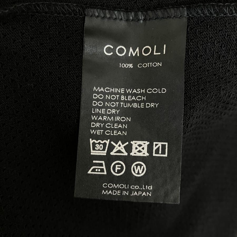COMOLI（コモリ） 【値下げ】COMOLI 25SS コットンメッシュ半袖Tシャツ 