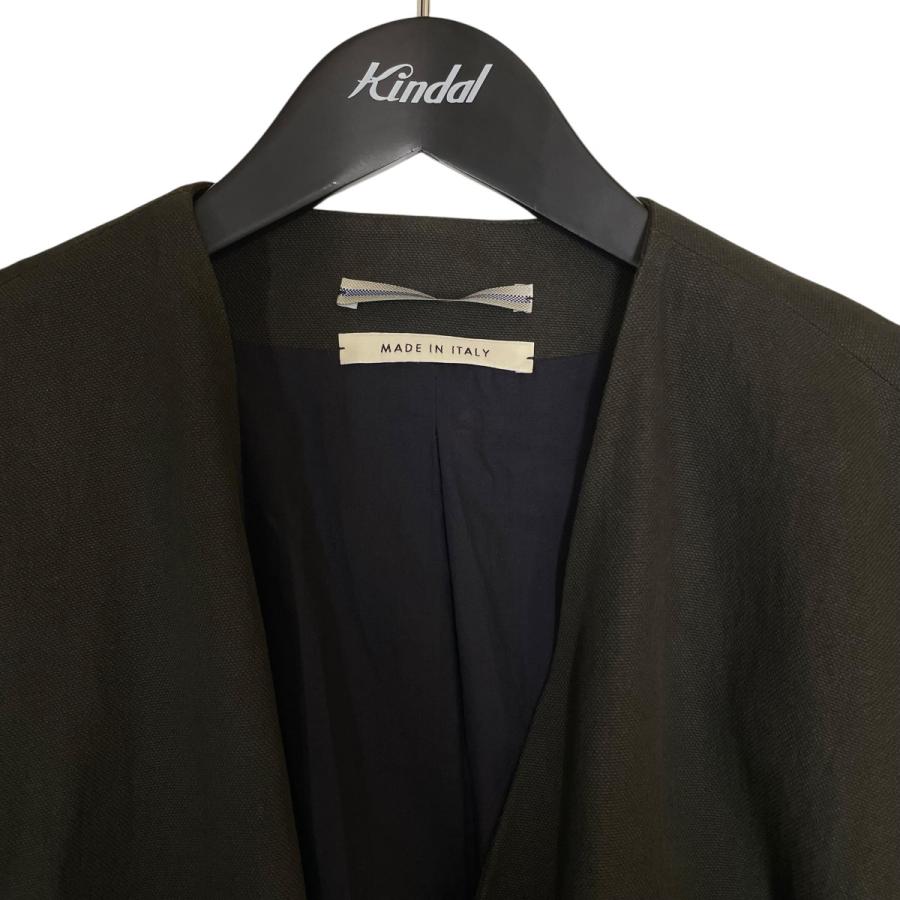 CristaSeya クリスタセヤ Cristaseya 22SS COLLARLESS JACKET ノー