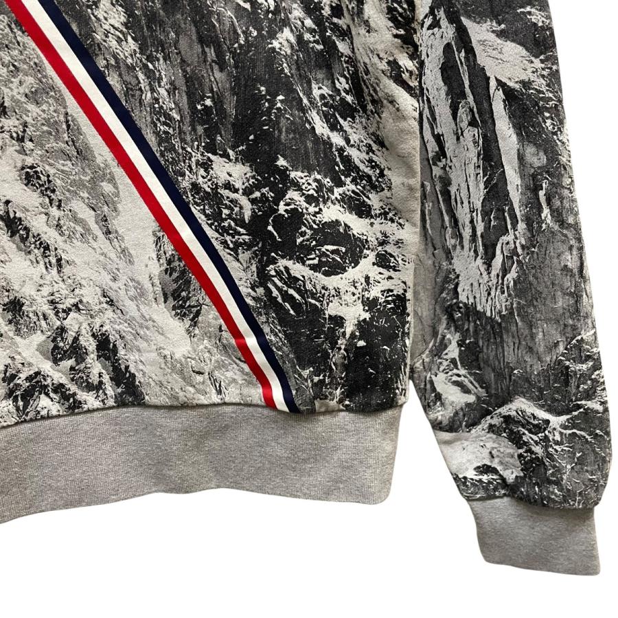 MONCLER ラインストーン ロゴトレーナーグレー MONCLER＜モンクレール