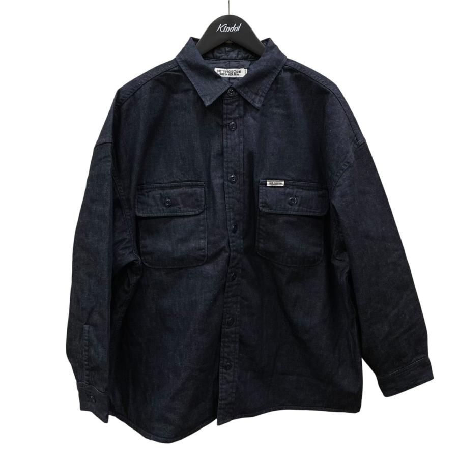 デニム　シャツ　ジャケット　COOTIE クーティー COOTIE Denim Quilting Shirt Jacket デニムシャツ