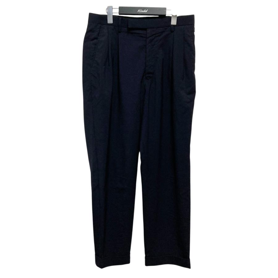 COMOLI（コモリ） COMOLI 22SS WOOL 2TUCK PANTS タックパンツ V01