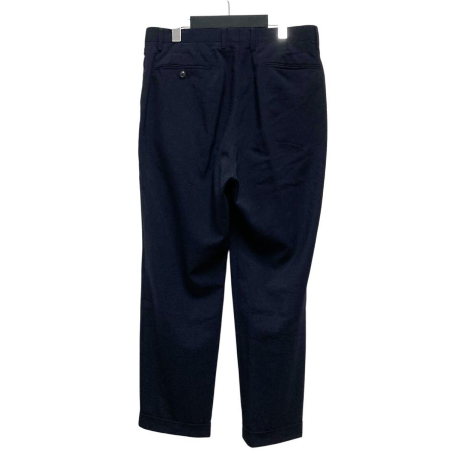 Comoli ウール 二―タックパンツ（21ss, size2, Navy） COMOLI コモリ