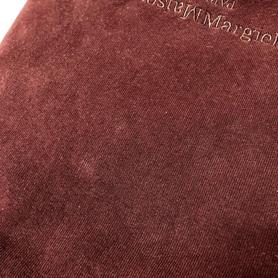 メゾン マルジェラ 1 10 Maison Margiela 1 10 22AW 反転ロゴ ロゴスウェット S51GU0117 バーガンディー サイズ_4