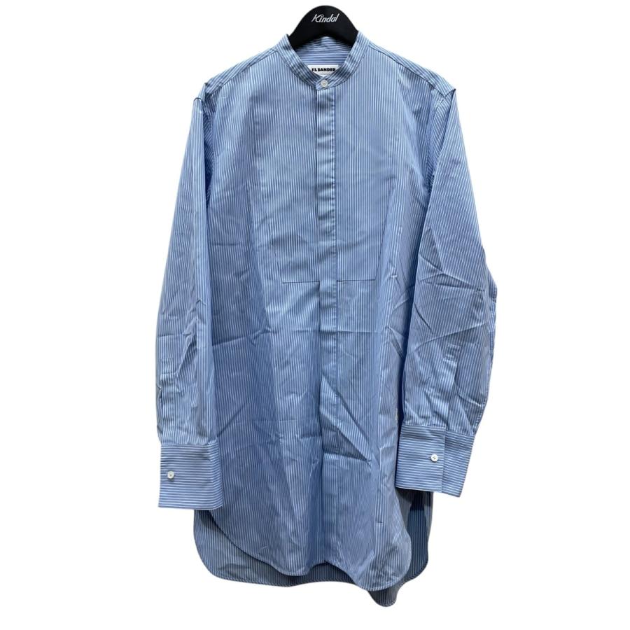 JIL SANDER（ジルサンダー） ストライプ コットンシャツ ロングシャツ