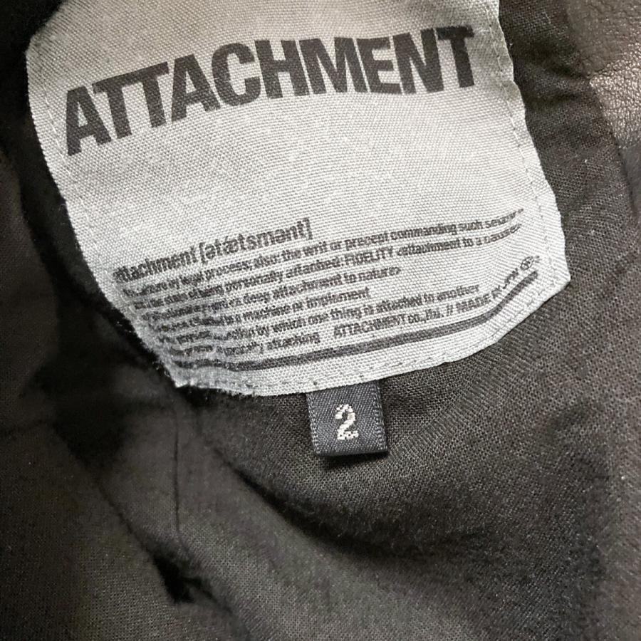 ATTACHMENT（アタッチメント） 【値下げ】ATTACHMENT レザージャケット
